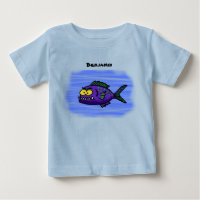 Cartoon de peixe Piranha