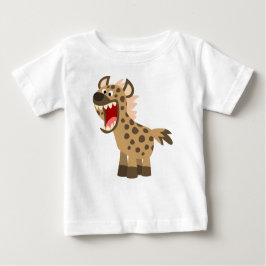 Camiseta Para Bebê Cartoon Fome Bonito Hyena Baby T-Shirt