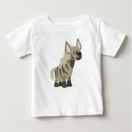 Camiseta Para Bebê Cartoon Fome E Bonito Lançado Hyena Baby T-Shirt