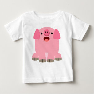 Camiseta Para Bebê Cartoon Gatinho