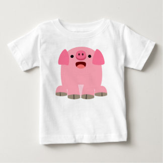 Camiseta Para Bebê Cartoon Gatinho
