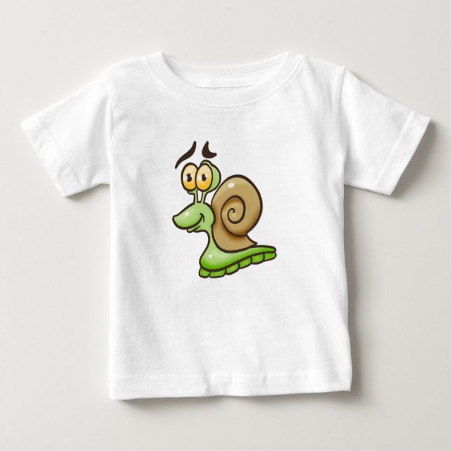 Camiseta Para Bebê Cartoon Sail (Frente)
