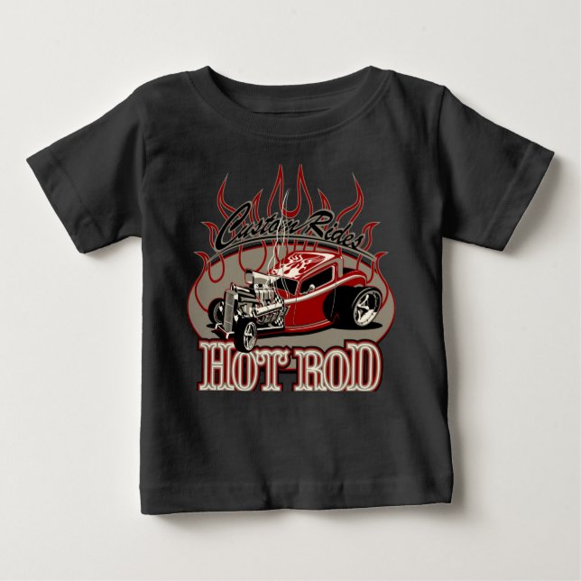 Camiseta Para Bebê cartooncar25 (Frente)
