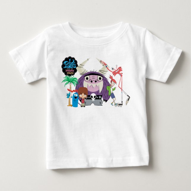 Camiseta Para Bebê Casa de Foster para Amigos Imaginários | Desligame (Frente)