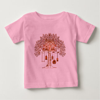 Camiseta Para Bebê Casa na árvore
