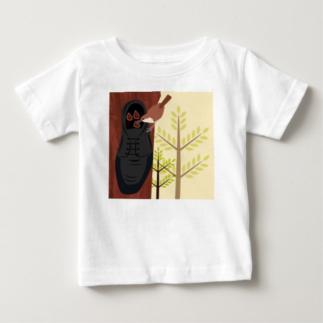 Camiseta Para Bebê Casa original (Frente)