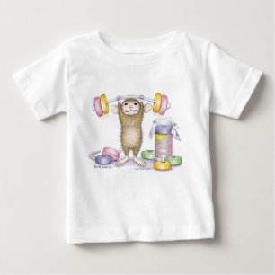 Camiseta Para Bebê Casa-Rato Designs® - roupa