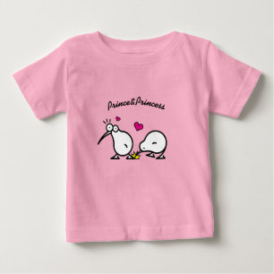 Camiseta Para Bebê Casal Kiwi