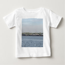 Camiseta Para Bebê Casas flutuantes