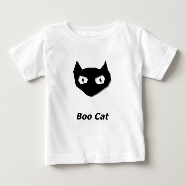 Camiseta Para Bebê Cat Boo Boo (Frente)
