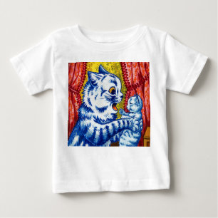Camiseta Para Bebê Cat e seus gatinhos