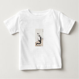 Camiseta Para Bebê Cat (Gatinho Cute) (Gatinho Adorável) (por Xu Beih