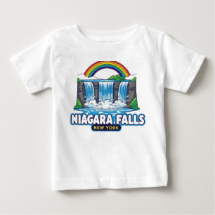 CAMISETA PARA BEBÊ CATARATAS DO NIAGARA