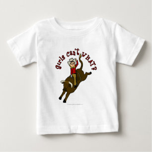 Camiseta Para Bebê Cavaleiro de Touro Leve