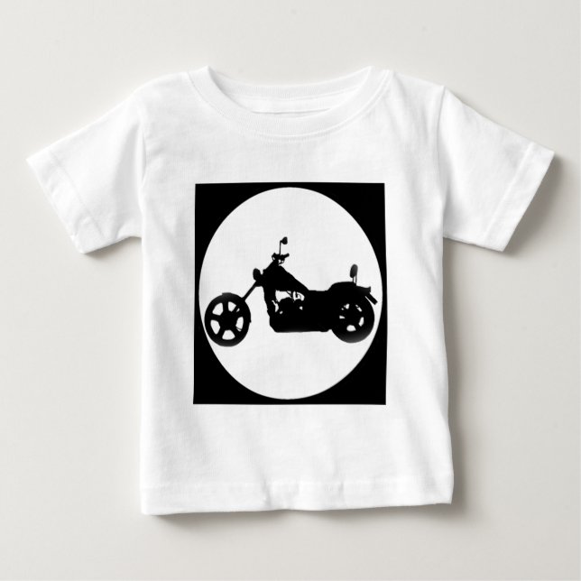 Camiseta Para Bebê "Cavaleiro fácil " (Frente)