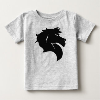 Camiseta Para Bebê Cavalo 1Z