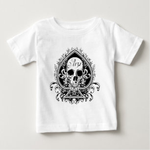 Camiseta Para Bebê Caveira