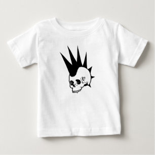 Camiseta Para Bebê Caveira sem Gaivota Personalizável