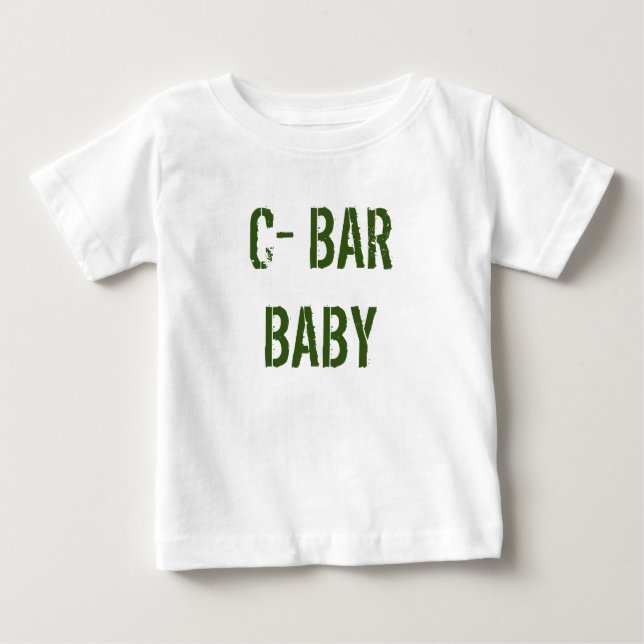 Camiseta Para Bebê CBAR BABY T-Shirt (Frente)