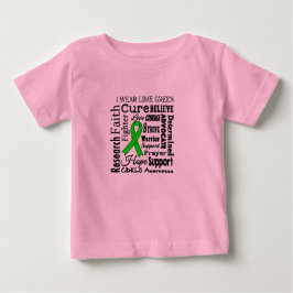 Camiseta Para Bebê CDKL5 Sensibilização Bebê Roupa
