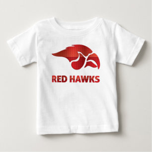Camiseta Para Bebê Cedar Primavera Red Hawks #5