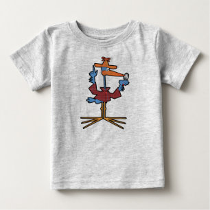 Camiseta Para Bebê Cegonha de Sherlock