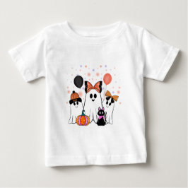 Camiseta Para Bebê Celebração da Turma do Boo