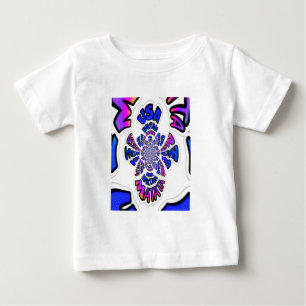 Camiseta Para Bebê Celebração dos EUA: Arte Dinâmica de Texto Encanta
