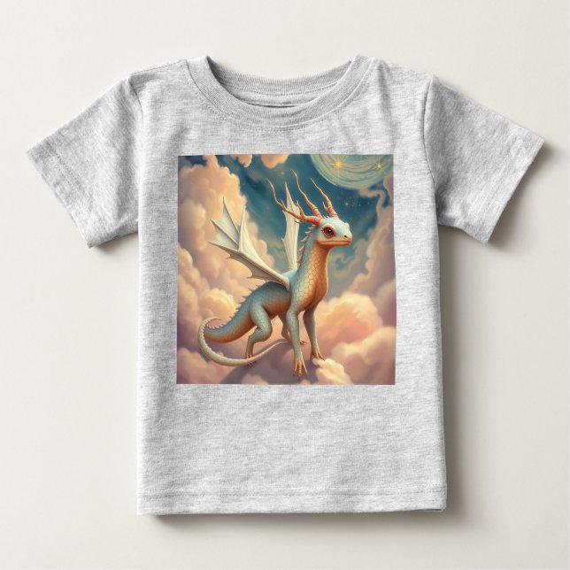 Camiseta Para Bebê „Celestara – Hüterin der Wolkenreiche“ (Frente)