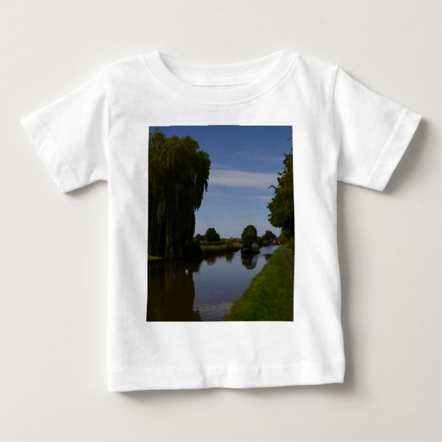 Camiseta Para Bebê Cena do Canal Inglês (Frente)