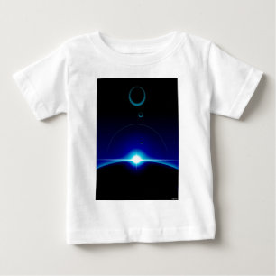 Camiseta Para Bebê Cena Solar
