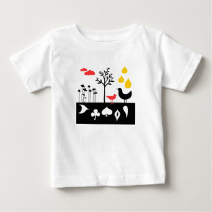 Camiseta Para Bebê Cenário