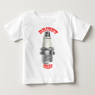 Camiseta Para Bebê Cérebro Brilhante