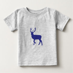 Camiseta Para Bebê Cervos do jardim zoológico