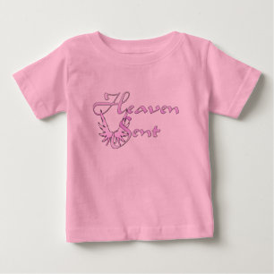 Camiseta Para Bebê Céu Enviado a Rosa