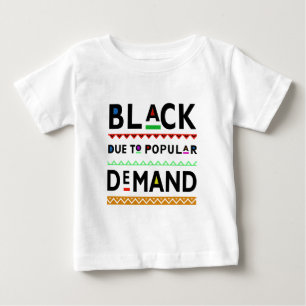 Camiseta Para Bebê Chá afrocêntrica