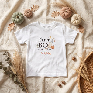 Camiseta Para Bebê Chá de Bebê da Família Little Boo