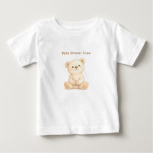 Camiseta Para Bebê Chá de Bebê Personalizado