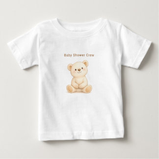 Camiseta Para Bebê Chá de Bebê Personalizado