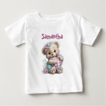 Chá de Bebê Urso de Camiseta