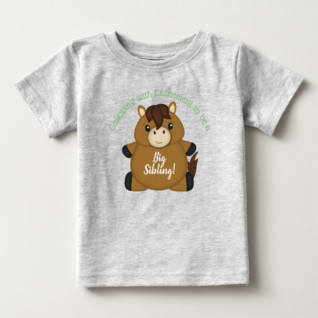 Camiseta Para Bebê Chá de fraldas (Frente)