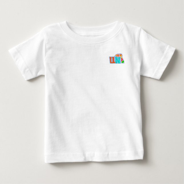 Camiseta Para Bebê Chá Uni-Duck (Frente)