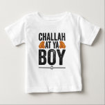 Camiseta Para Bebê Challah at Ya boy Funny Jewish Hanukkah Holiday<br><div class="desc">chanukah, menorah, hanukkah, dreidel, jewish, judaism, holiday, religion, christmas, </div>