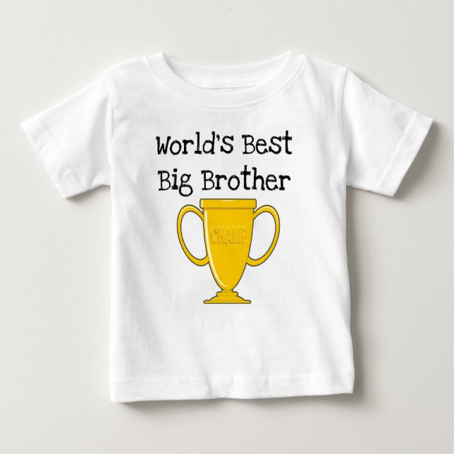 Camiseta Para Bebê Champion Big Brother (Frente)