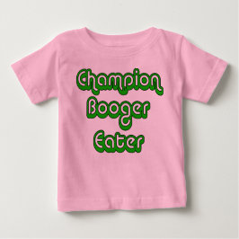 Camiseta Para Bebê Champion Booger Beater Bebê Toddler Criança T-Shir