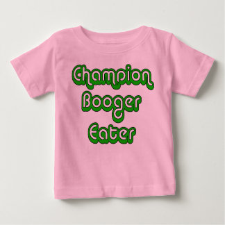 Camiseta Para Bebê Champion Booger Beater Bebê Toddler Criança T-Shir