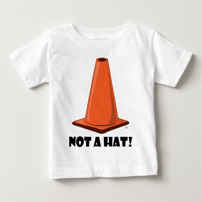 Camiseta Para Bebê CHAPÉU 2t do CONE (Frente)
