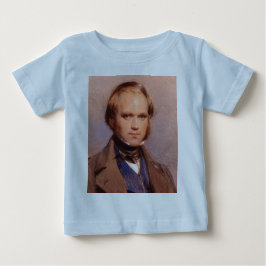 Camiseta Para Bebê Charles Darwin
