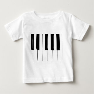 Camiseta Para Bebê Chaves do piano