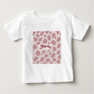 Camiseta Para Bebê Cheetah Love 
